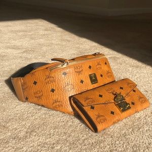 MCM Fanny Pack and Wallet 450